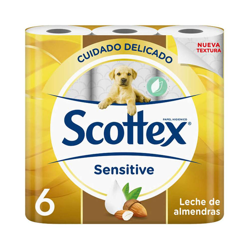 Scottex Sensitive Toilet Roll (6pk)